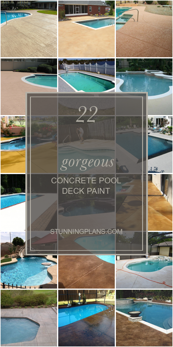 22 Concrete Pool Deck Paint Home, Family, Style and Art Ideas